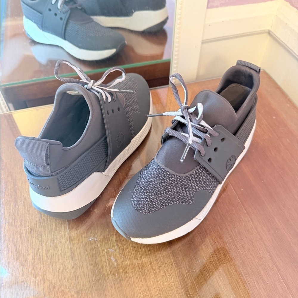 Timberland Gray and White Athletic Shoes - Picture 2 of 10